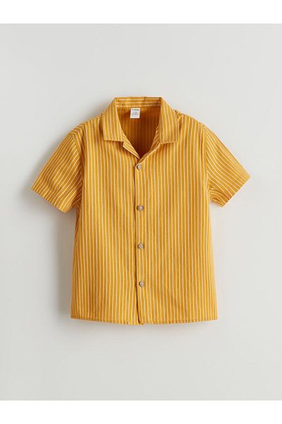 LC Waikiki Boys' 2'Rs Set: Striped Shirt and Pants