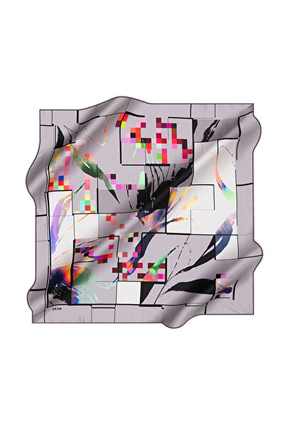 Aker Шовковий креп-сатен шарф