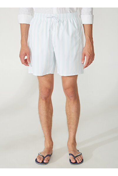 Fabrika Ekru Erkek Şort Mayo LUIS