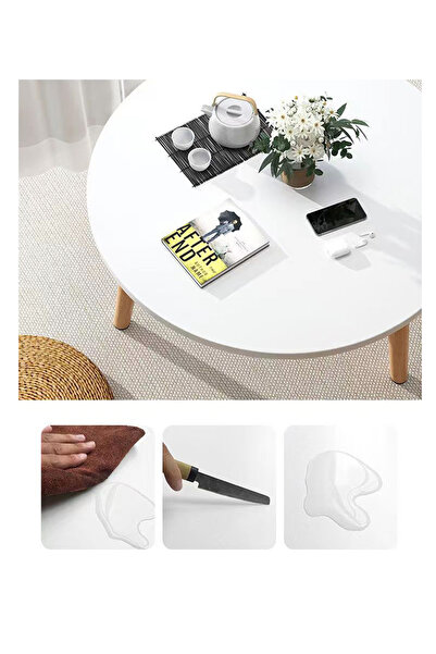 sharpdo Simple Nordic Small Round Table Small Family Round Table Household Balcony Coffee Table