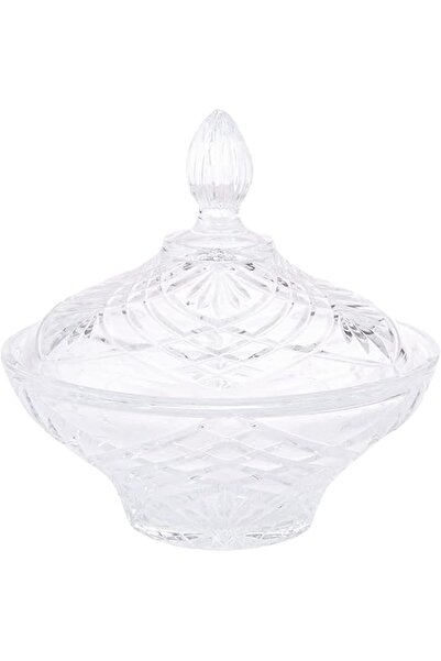 AKDC علبة حلوى ميلوديا من آر سي آر، مقاس L (18 سم) XW (18 سم) XH (17 سم) شفاف