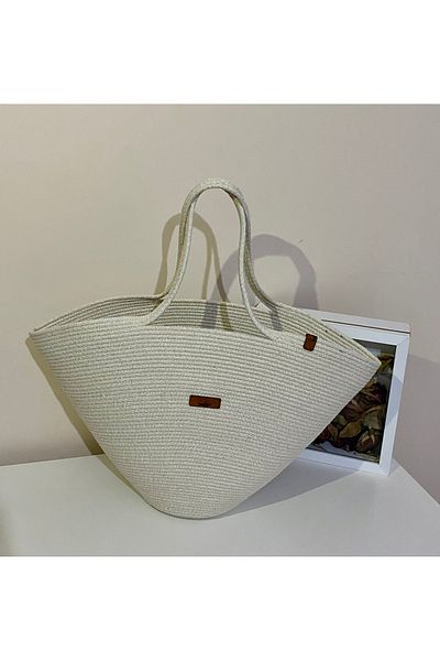 MS Glassware Σειρά Wicker Hane - Τσάντα παραλίας, χεριών και μπράτσων