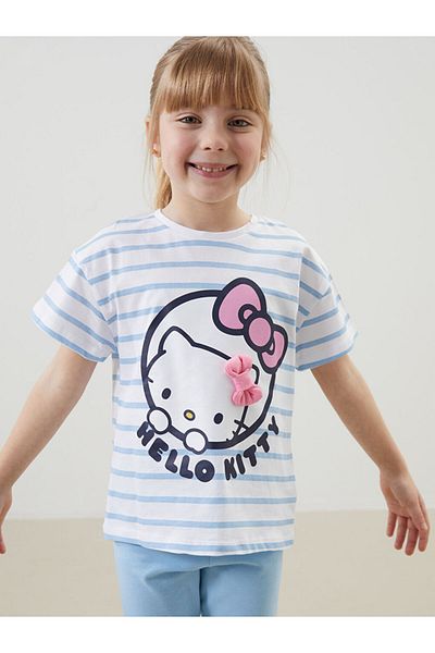 LC Waikiki Lcw Printed Girl's T-Shirt and Leggings 2 Pack Fast Fashion