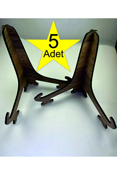 Başaklar Teşhir Ayağı Çerçeve Tabak Çok Amaçlı Stand 5 Ad