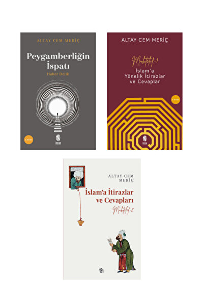 İnsan Yayınları Altay Cem Meriç Kitapları / Peygamberliğin İspatı - Muhtelif 1 ve 2