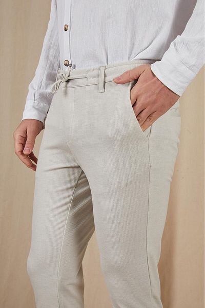 JACK CAPRİO Slim Fit Ανδρικό Παντελόνι Jogger Νέα σεζόν