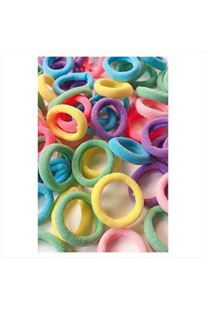 HAANY Karışık  Renkli lastik Toka 100 Lü Çoklu  Lastik Toka