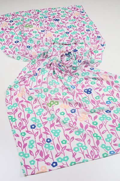 Modakaşmir Fashionable Cashmere Patterned Bamboo Crash Shawl - Pattern-02 - Color-04