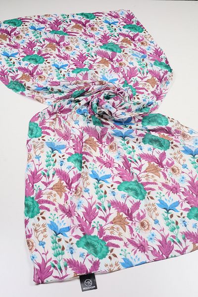 Modakaşmir Fashionable Cashmere Patterned Bamboo Shawl - Pattern-05 - Color-10