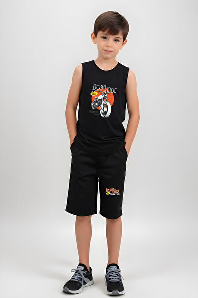 FYK COLLECTİON Народжений, щоб їздити Надрукований чоловічий дитячий майка з ...