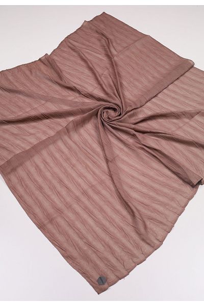 Bonjela Eșarfă plisată de culoare uni - Model-02 - Culoare-05