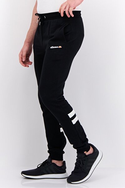 Ellesse Men Sportswear Fit Running Sweatpants, Black