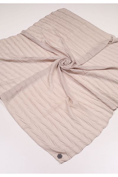 Bonjela Eșarfă plisată de culoare uni - Model-02 - Culoare-11