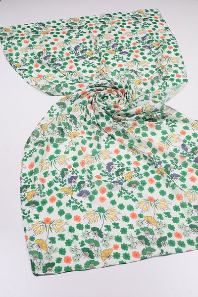 Modakaşmir Fashionable Cashmere Patterned Bamboo Shawl - Pattern-04 - Color-12