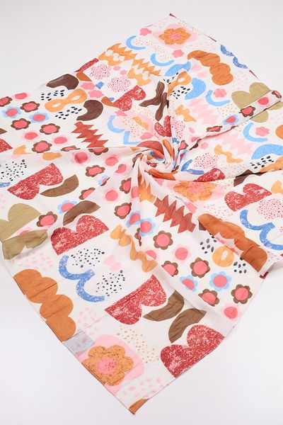 Modakaşmir Patterned Bamboo Scarf - Pattern-01 - Color-26