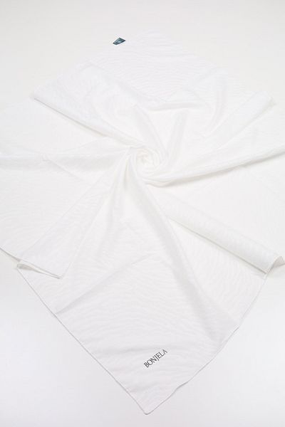 Bonjela Φουλάρι Liva Jacquard με μοτίβο - Μοτίβο-01 - Χρώμα-05