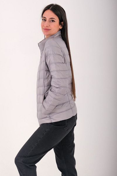 Blues Outlet Women's Bird Feather Coat-Gray