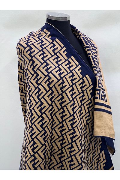 NURMAHREM Shawl Shoulder Shawl Ikitraflı Knitted Shawl Knitwear Shawl