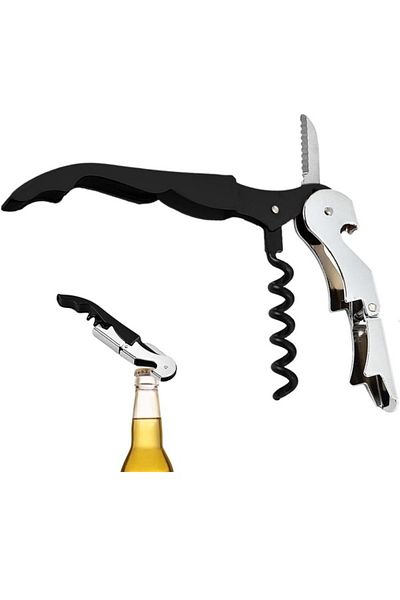 ABOOWE Opener Wine Cork Stopper Multifunctional Corkscrew