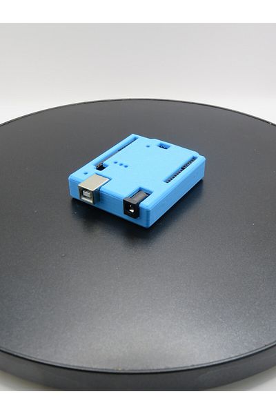 MODA صندوق حماية للطباعة ثلاثية الأبعاد متوافق مع Arduino Uno - علبة بلاستيكية متينة