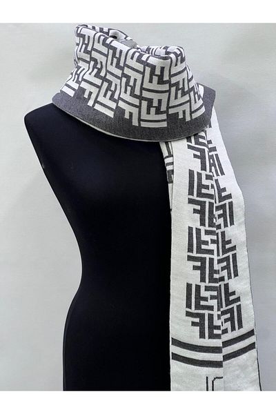 NURMAHREM Shawl Shoulder Shawl Ikitraflı Knitted Shawl Knitwear Shawl