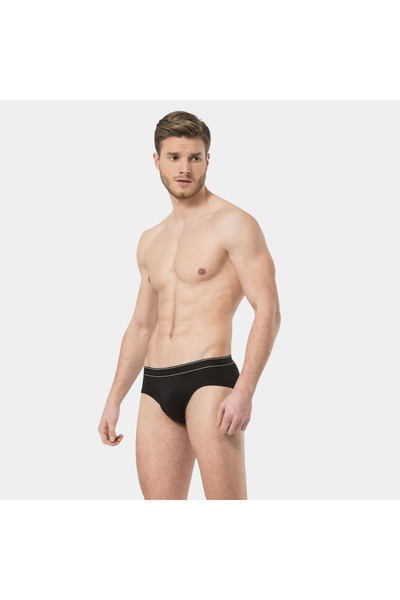 TÜREN Slip din Lycra pentru bărbați Türen 166/Negru