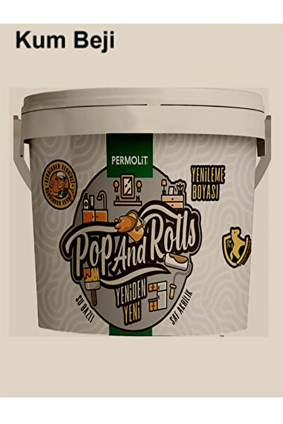 Permolit Pop And Rolls (Kum Beji) - Sıcacık Dokunuş! Mutfak Dolabı, Tezgah ve Kapılar İçin