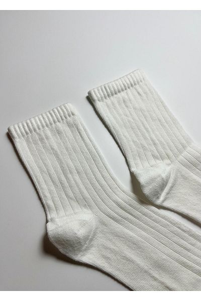 Rumon Cotton White Children's Socks 3 Pairs (9-10 Years)