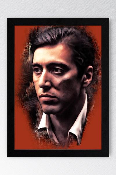 Saturn Pictură înrămată The Godfather - Pictură poster film The Godfather