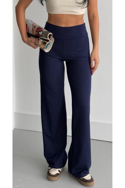 Paw Garage Жіночі штани-леггінси з еластичним шардом і широкими штанинами