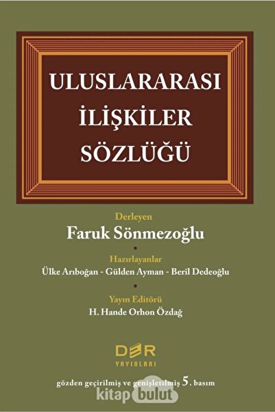 Der Yayınları Uluslararası Ilişkiler Sözlüğü Ciltli