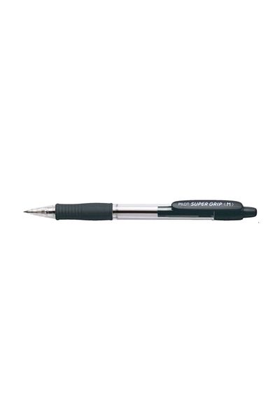 Pilot Super Grip Medium Ballpoint Pen Black