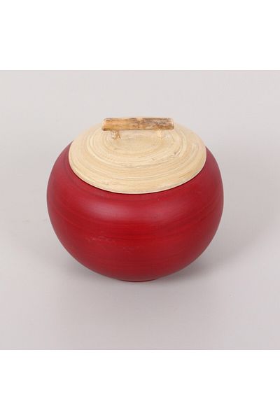 Mylamp 13x13cmNatural Bamboo Storage Box - Fanus