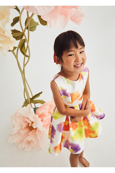 MAYORAL Abel&Lula Rainbow Girl's Dress_5065