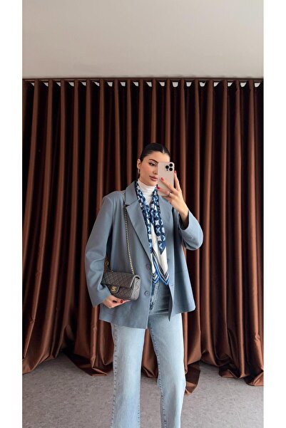 HAZELANNA سترة بليزر زرقاء ممتازة