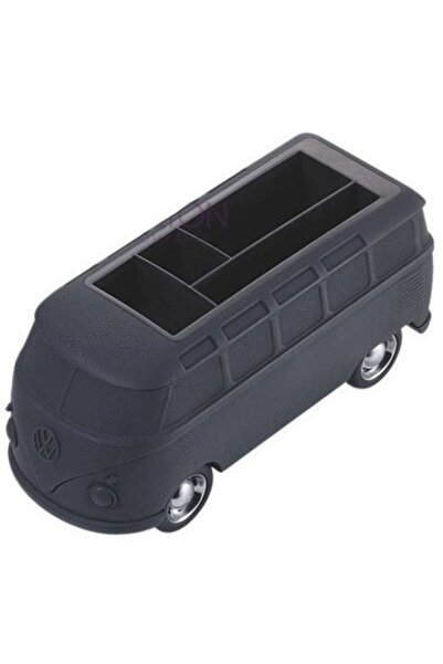 Troika Forever T1 Vw Otobüs Tasarımlı Siyah Çek Bırak Masa Üstü Kalemlik