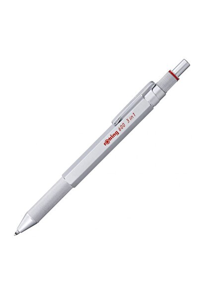 Rotring 600 3in1 KROM MULTİ FONK. KROM KALEM