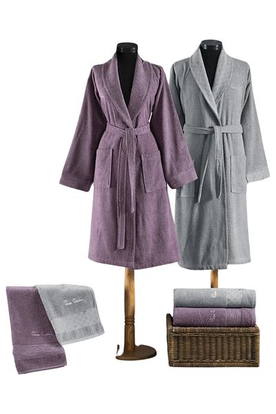 Pierre Cardin 6 Piece Bathrobe Set Pc.25B.10.E6.B01.11