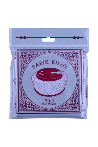 İkranur 3 lü  Düz Sarık Koruyucu Eko Paket