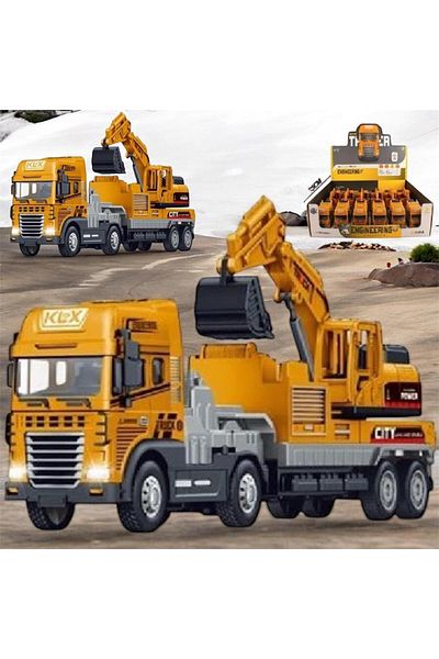 A-T AYZE-TRENDY 1:24 Scale Carrying Truck Toy with Lights and Music