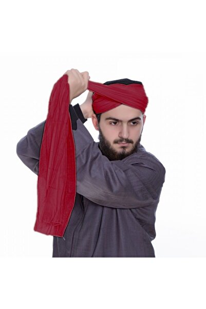 İkranur Μπορντό Κίτρινο Ύφασμα - 100% Βαμβάκι (43*300cm)