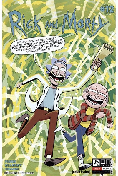 Kolektif Kitap Rick and Morty #12A (ingilize)