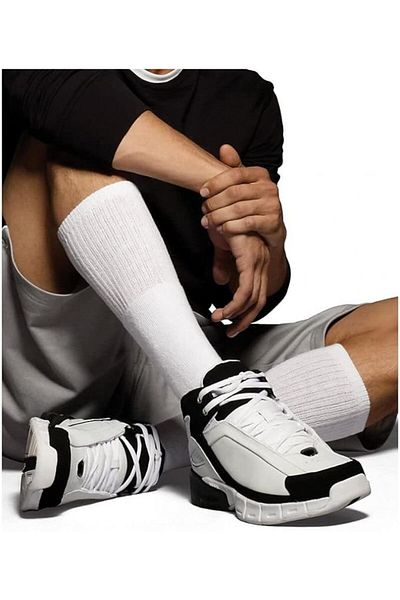 HANES Classics OTC Tube Sock Mens Hns CL80-6Pcs White