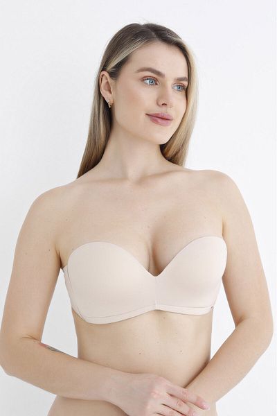 İntive Lingerie Σουτιέν NBB Strapless Cut Inside Silicone Push-up Χωρίς Underwire Σουτιέν για ειδικές περιστάσεις