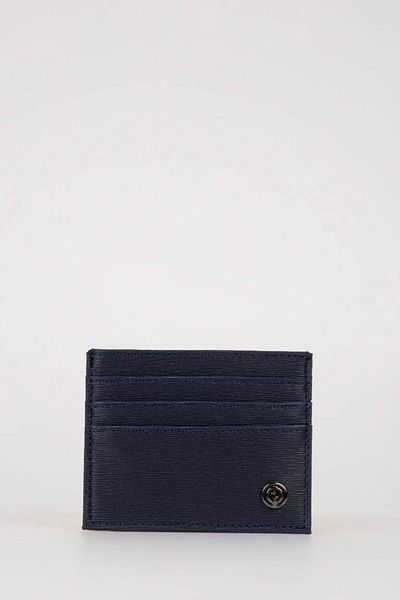 DeFacto New Season Men's Faux Leather Business Card Holder Wallet