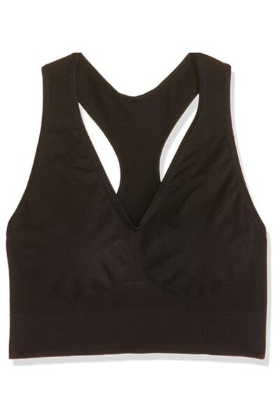 HANES Hanes Women's Cozy Seamless Wire Free Bra G39F Black