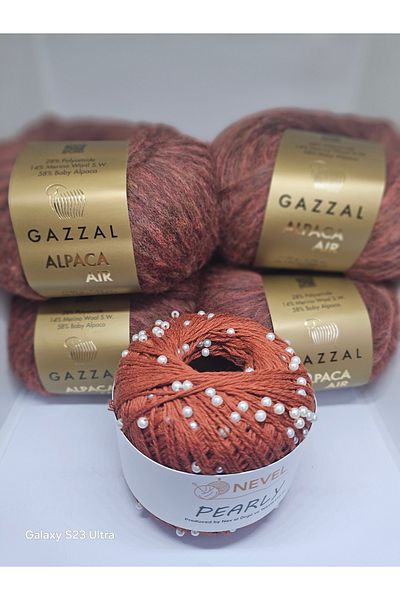 Gazzal Sleeveless Jumper Knitting String Kit