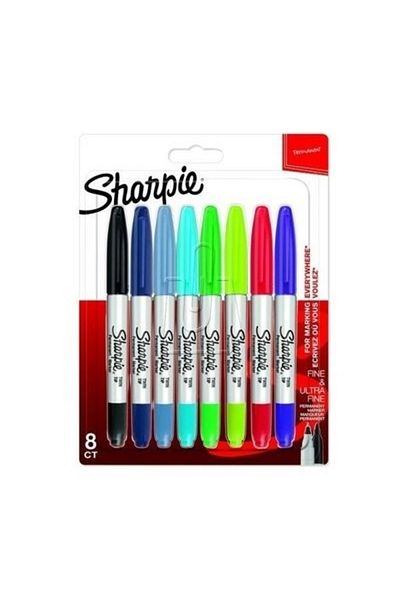 Sharpie 8-piece Mixed Marker Twin Type Set