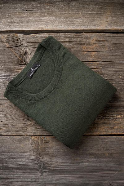 Woolen World Crew Neck Oversize (Large Size) Wool Knitwear Sweater