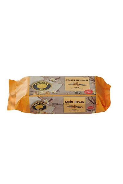 Şanver Plain Tahini Halva-Free of Glycos (200 Gr)